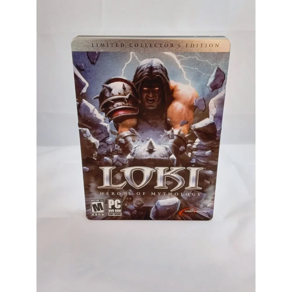 PC - Windows‎ Loki: Heroes of Mythology SteelBook & Manual 🗡️🕹️